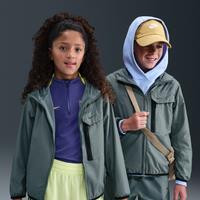 Nike Sportswear City Utility Older Kids' Jacket - Grey - Polyester