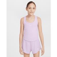 Nike One Fitted Older Kids' (Girls') Dri-FIT Tank Top - Purple - Polyester/Elastane