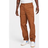 Nike Club Men's Cargo Trousers - Brown - Cotton/Elastane