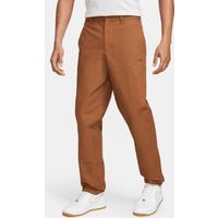 Nike Club Men's Chino Trousers - Brown - Cotton