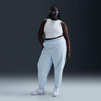 Nike Sportswear Phoenix Fleece Women's High-Waisted Oversized Tracksuit Bottoms - Blue - Cotton/Polyester