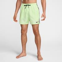 Nike Swim Logo Tape Lap Men's 13cm (approx.) Volley Shorts - Yellow - Polyester