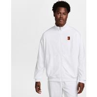 NikeCourt Heritage Men's Tennis Jacket - White - Polyester