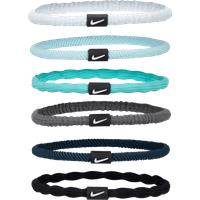 Nike Flex Hair Bands (6 Pack) - White