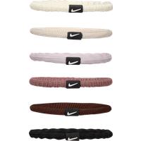 Nike Flex Hair Bands (6 Pack) - White