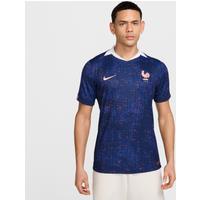 FFF 2025 Stadium Home (Women's Team) Men's Nike Dri-FIT Soccer Replica Jersey - Blue - Polyester