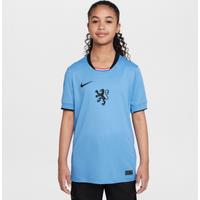Netherlands 2025 Stadium Away (Women's Team) Big Kids' Nike Dri-FIT Soccer Replica Jersey - Blue - Polyester