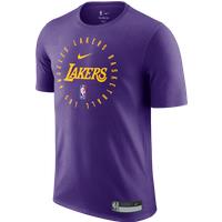 Los Angeles Lakers Men's Nike Dri-FIT NBA T-Shirt - Purple - Polyester