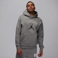 Nike Jordan London Men's Pullover Hoodie - Grey - Cotton