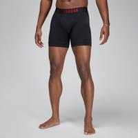 Nike Jordan Men's Flight Cotton Core Boxer Briefs (3-Pack) - Black - Cotton