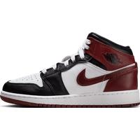 Nike Air Jordan 1 Mid SE Older Kids' Shoes - White