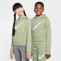 Nike Multi Stain Repel Older Kids' Therma-FIT Hoodie - Green - Polyester