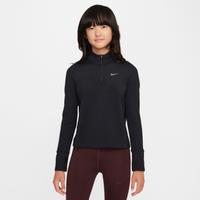 Nike Pro Girls' Therma-FIT 1/2-Zip Top - Black - Polyester/Elastane