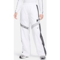 Nike Sportswear Women's High-Waisted Trousers - White - Polyester