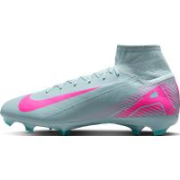 Nike Mercurial Superfly 10 Pro Firm-Ground High-Top Football Boot - Grey