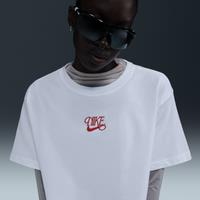 Nike Sportswear Women's Short-Sleeve Cropped T-Shirt - White - Cotton
