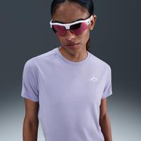 Nike Trail Women's Dri-FIT Short-Sleeve Running Top - Purple - Polyester/Cotton