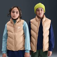 Nike Sportswear All Day Play Older Kids' Therma-FIT Loose-Fit Puffer Gilet - Brown - Polyester