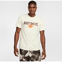Nike Men's Dri-FIT Basketball T-Shirt - White - Cotton/Polyester