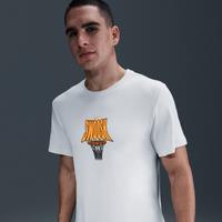 Nike Men's Dri-FIT Basketball T-Shirt - Grey - Cotton/Polyester