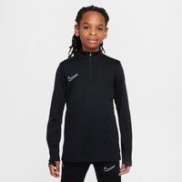 Nike Academy Older Kids' Dri-FIT Long-Sleeve 1/4-Zip Football Drill Top - Black - Polyester