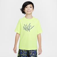 Nike Multi Older Kids' (Boys') Dri-FIT Short-Sleeve Top - Yellow - Polyester