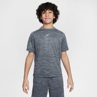 Nike Multi Older Kids' Dri-FIT Short-Sleeve Top - Black - Polyester