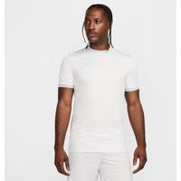 Nike Academy Men's Dri-FIT Short-Sleeve Football Top - Grey - Polyester