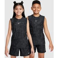 Nike Multi Older Kids' Dri-FIT Sleeveless Top - Black - Polyester/Elastane
