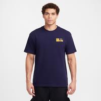 Inter Milan Premium Men's Nike Football T-Shirt - Blue - Cotton