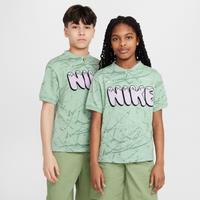Nike SB Older Kids' Dri-FIT Skate Top - Green - Cotton/Polyester