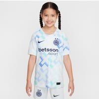 Inter Milan 2025/26 Stadium Away Older Kids' Nike Dri-FIT Football Replica Shirt - Blue - Polyester