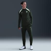 Chelsea F.C. Strike Men's Nike Dri-FIT Football Knit Tracksuit Bottoms - Green - Polyester