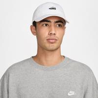 Nike Club Unstructured Cap - White - Cotton