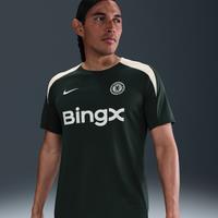 Chelsea F.C. Strike Men's Nike Dri-FIT Football Short-Sleeve Top - Green - Polyester