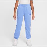 Nike Sportswear Girls' Fleece Joggers - Blue - Cotton/Polyester