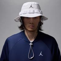 Nike Jordan Apex Bucket Hat - White - Cotton/Nylon/Elastane
