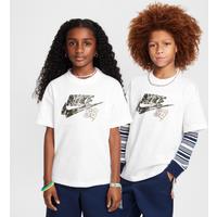 Nike SB Older Kids' T-Shirt - White - Cotton