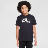 Nike Sportswear Older Kids' T-Shirt - Black - Cotton//