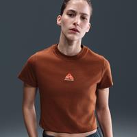 Nike ACG Women's Dri-FIT Short-Sleeve T-Shirt - Brown - Polyester/Cotton