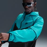 Nike Tech Men's Woven Jacket - Green - Nylon/Elastane
