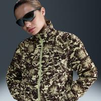 Nike Sportswear Windrunner Women's Loose UV Protection Woven Full-Zip Printed Jacket - Yellow - Nylon