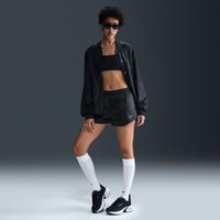Nike Sportswear Windrunner Women's Mid-Rise 5cm (approx.) Woven Shorts - Black - Polyester