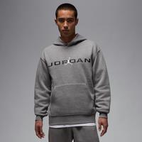Nike Jordan Essentials Men's Fleece Hoodie - Grey - Cotton/Polyester
