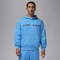 Nike Jordan Essentials Men's Fleece Hoodie - Blue - Cotton/Polyester