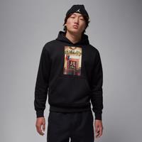 Nike Jordan Jumpman 'Chimney' Men's Fleece Pullover Hoodie - Black - Cotton/Polyester