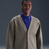 Nike 24.7 ImpossiblySoft Men's Cardigan - Grey - Polyester/Modal/Cotton