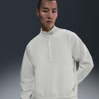 Nike 24.7 ImpossiblySoft Men's Dri-FIT 1/2-Zip Top - White - Polyester/Modal/Cotton