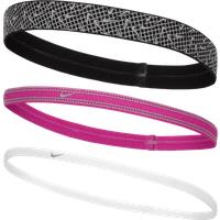 Nike Mixed-Width Headbands (3 Pack) - White