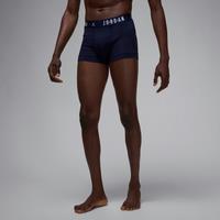 Nike Jordan Men's Flight Cotton Boxer Briefs (3-Pack) - Blue - Cotton